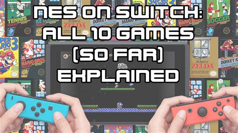 NES on Nintendo Switch Online: the first 10 games explained (video