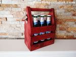 How to make a beer tote caddy! Beer Tote Plans | MyOutdoorPlans | Free Woodworking Plans and Projects, DIY Shed, Wooden ...