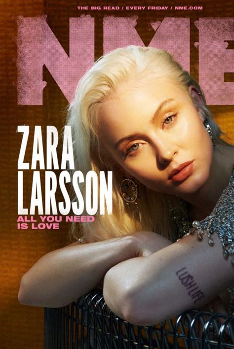 Zara Larsson For Nme Magazine February 2021 Hawtcelebs