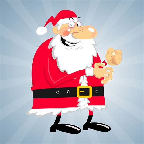 Crazy Santa Vector Download Free Vector Art Stock Graphics And Images