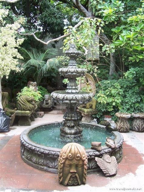 40 Incredible Fountain Ideas To Make Beautiful Garden