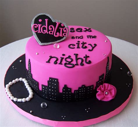 Sex And The City Themed Cake A Photo On Flickriver