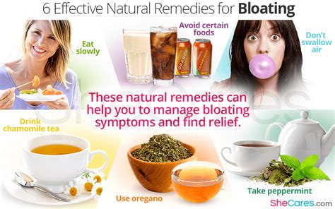 6 Effective Natural Remedies For Bloating Shecares
