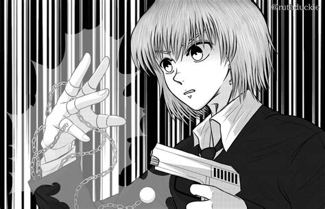 KURAPIKA WITH A GUN Manga Panel Redraw 3 Hunter X Hunter Amino