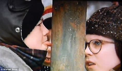 Classic Flagpole Licking Scene From A Christmas Story Gets Its Own
