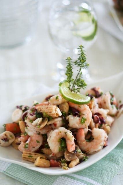 They only made the cut if they used. Super Quick and Easy Cold Shrimp Salad • The Healthy Foodie