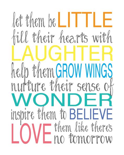Quotes For Kids Preschool Quotes Childhood Quotes