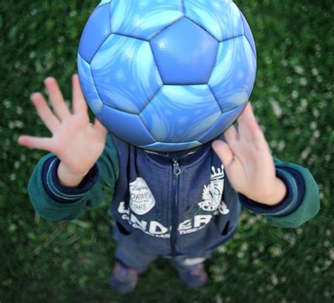 Boy Throwing Soccer Ball Free Stock Photo Public Domain