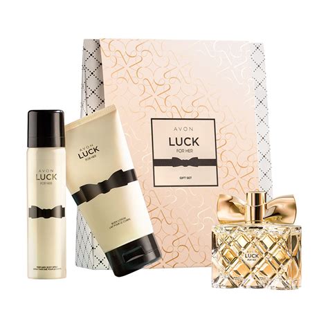 You can choose to communicate your love to her through words, a romantic dinner or creative. Competition | Avon Luck For Her gift set - The Family Beehive