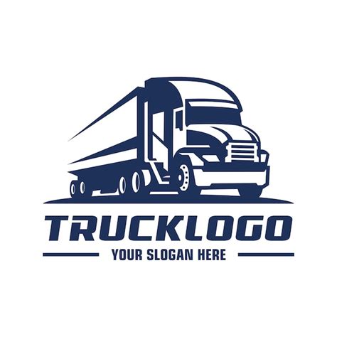 Truck Logo Truck Vector Illustration Trucking Logo Cargo