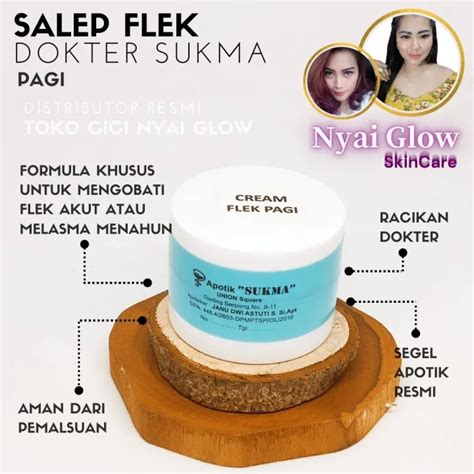 Salep Pagi Flek Dokter Sukma Nyai Glow Skincare Krim Perawatan Pagi