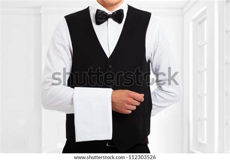 Portrait Professional Waiter Stock Photo 112303526 Shutterstock
