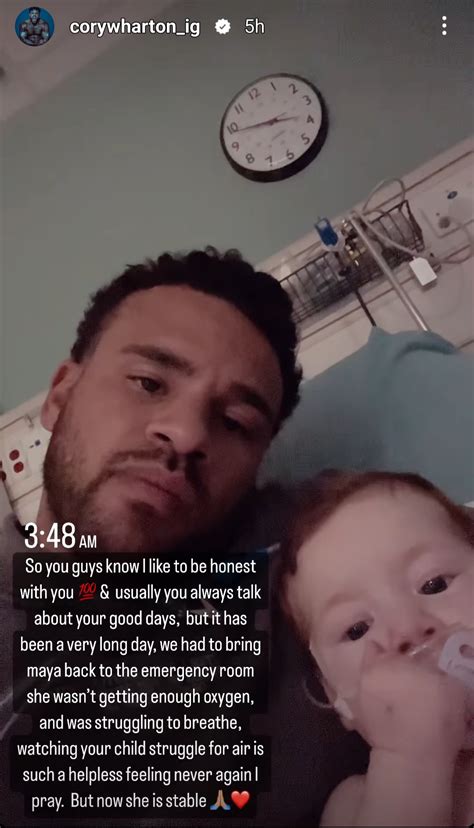 teen mom the next chapter cory wharton shares footage as infant daughter maya rushed back to