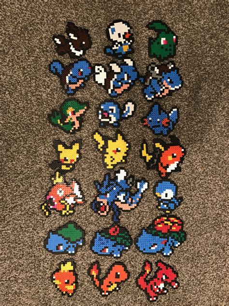 Perler Pokemon Perler Beads Perler Beads Perler Bead Crafts Images