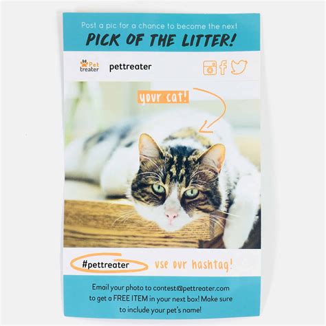 Pet treater provides monthly subscription products for cats and dogs. Pet Treater Cat Pack April 2018 Subscription Box Review ...