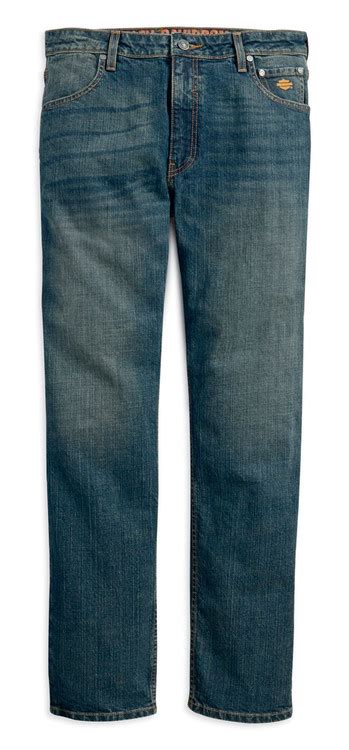 Harley Davidson® Mens Straight Leg Fit Modern Stretch Jeans Indigo 99054 18vm Wisconsin