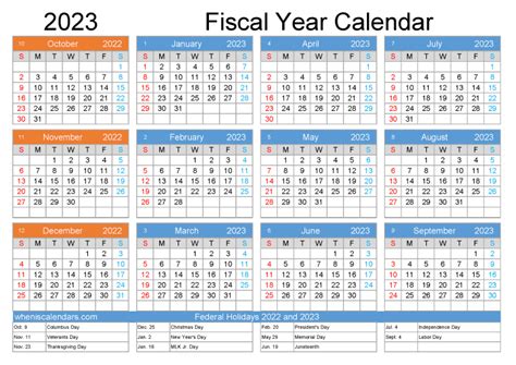 Fiscal Year Calendar 2024 October 2023 To September 2024