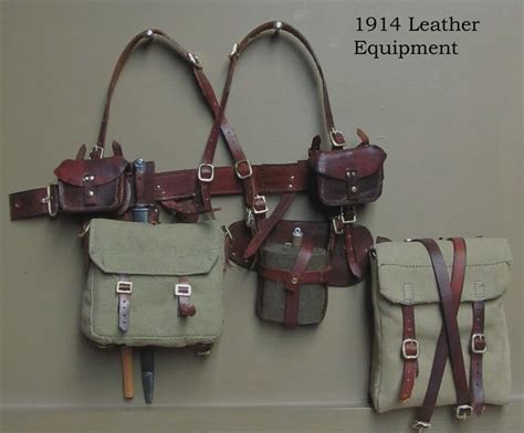 Great War British 1914 Leather Equipment Sixth Army Group In 2021