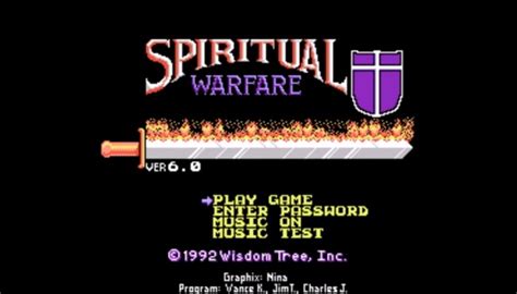 Lukie Games Adventures In Unlicensed Games Spiritual Warfare Nes