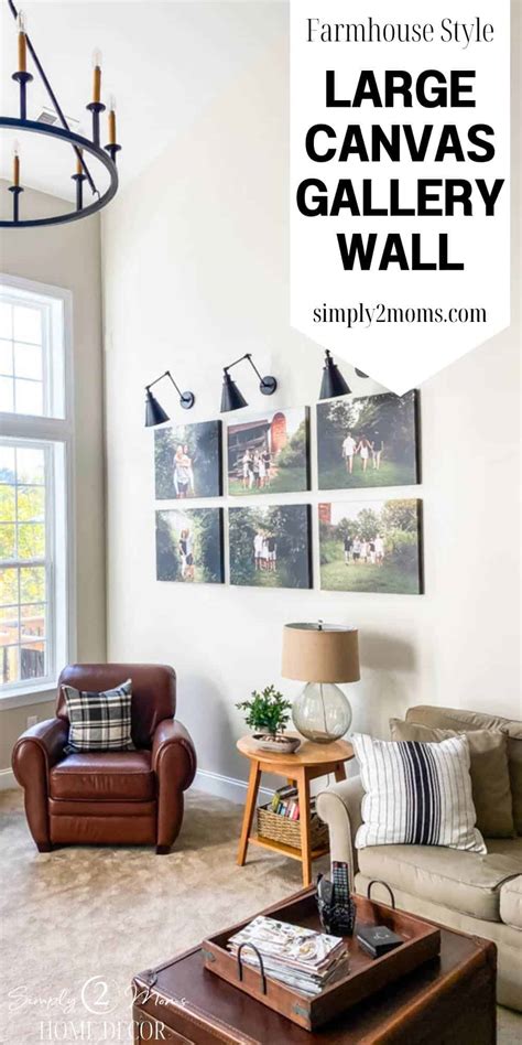 How To Design An Easy Canvas Gallery Wall Simply2moms