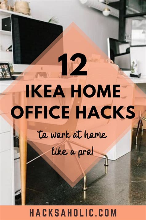 12 inspiring ikea home office hacks hacksaholic in 2020 office hacks ikea home office ikea