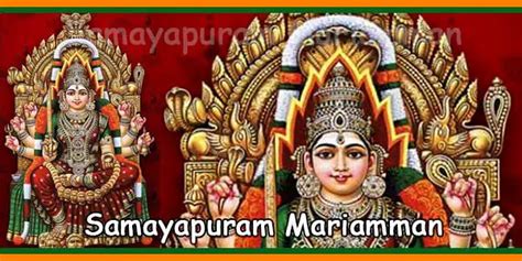 Samayapuram Mariyamman Temple Timings History Temples In India Info