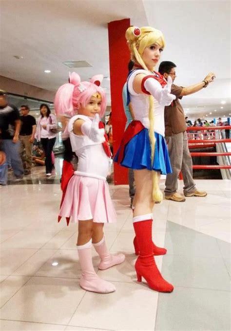Sailor Moon And Sailor Chibi Moon By Chiibiimoon Deviantart Com On DeviantArt Baby Cosplay