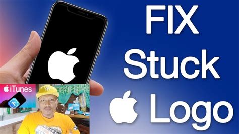 How To Fix Stuck Apple Logo Endless Reboot Trick Iphone Ipad Youtube