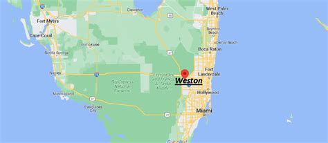 Where Is Weston Florida What County Is Weston In Where Is Map