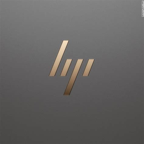 Hewlett Packard Logo White