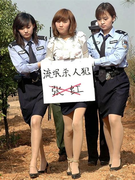 The Uniform Girls Pic China Chinese Policewoman Uniforms 1