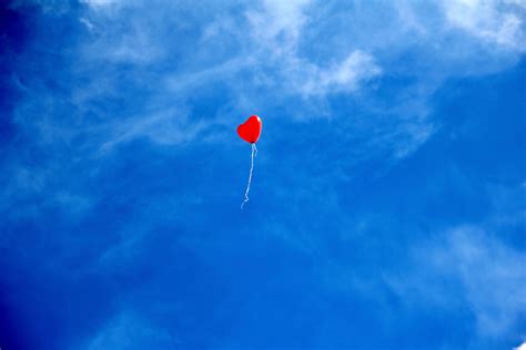 Free Images Cloud Sky Balloon Fly Love Red Flight Romance
