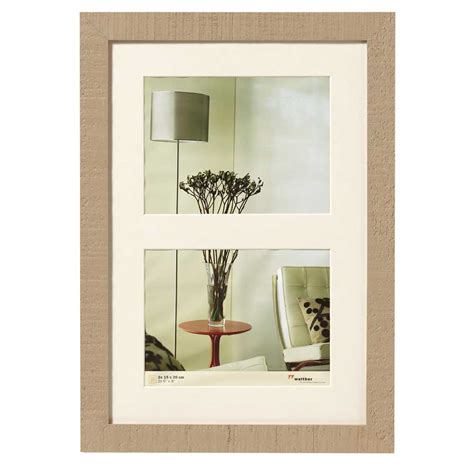 Walther Brown Home Galerie Twin 8x6 Photo Frame Photo Frames Albums