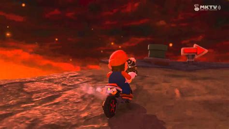 Wii U Mario Kart 8 Wii Grumble Volcano Youtube
