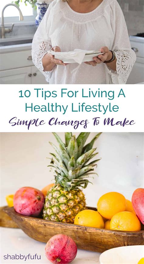 10 Tips For Living A Healthy Lifestyle Healthy Lifestyle Habits