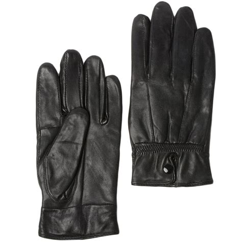 Womens Leather Gloves Black Nc Lorenz Gloves