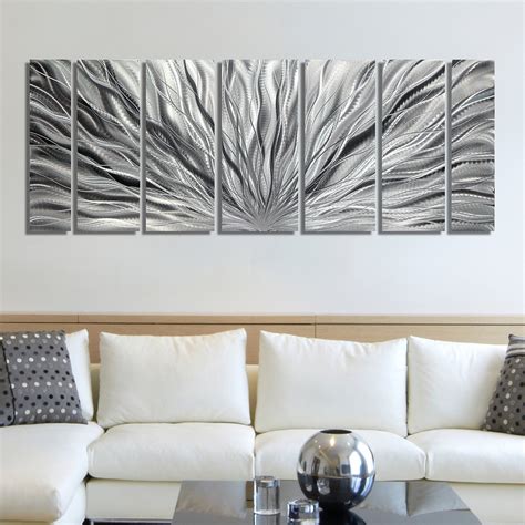 20 Best Ideas Silver Wall Art