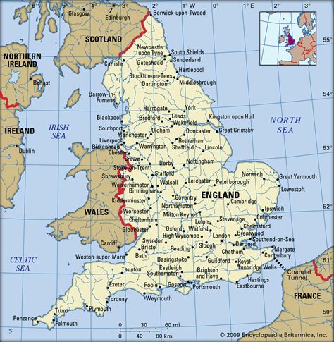 England is the largest and, with 55 million inhabitants, by far the most populous of the united kingdom's constituent countries. England | History, Map, Cities, & Facts | Britannica