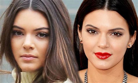 Today, a true fashion and beauty icon, kylie has changed a lot! Kendall Jenner sparks speculation of a nose job | Kendall ...