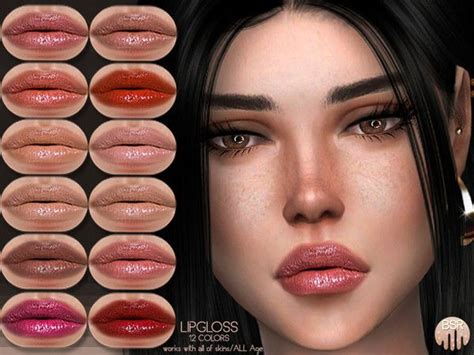 Lipgloss Bm16 Download The Sims 4 Skin Sims 4 Cc Eyes Sims