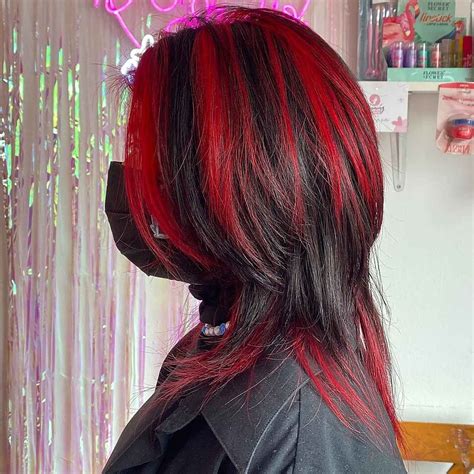 Going For The Most Sought After Octopus Haircuts Ladies Are Getting Right Now This Red