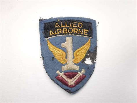 1st Allied Airborne Army Patch In Formation Patches Shoulder Patches