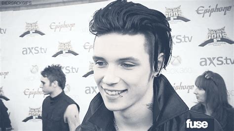 Andy Biersack Smile S Find And Share On Giphy