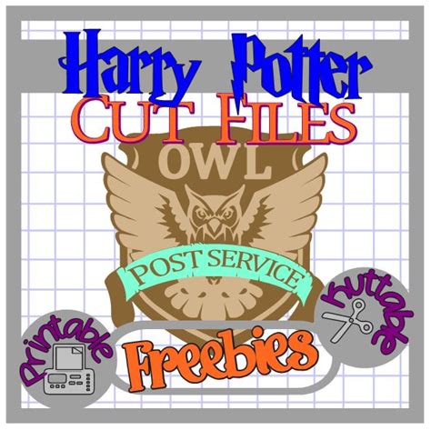 The Scrapoholic : 25 Days of HARRY POTTER Cut File Freebies! Day 03