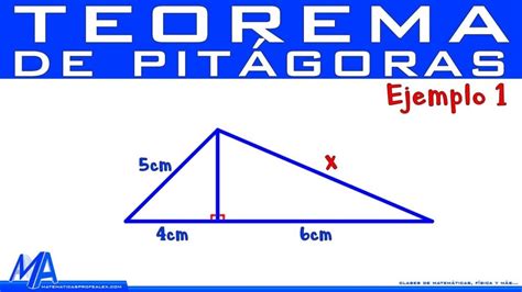 Ejercicios De Matematicas Teorema De Pitagoras Matemáticas Aprender