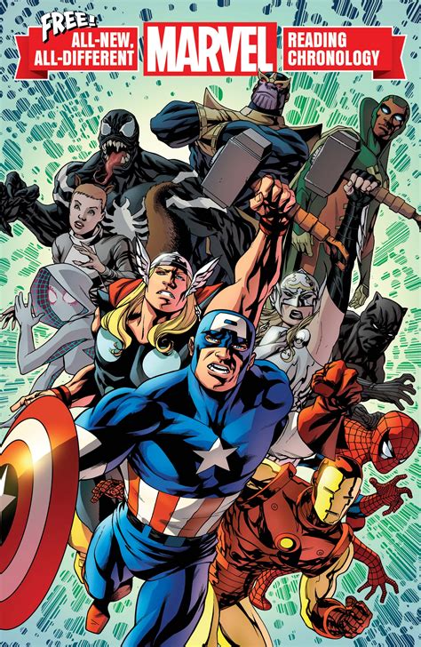 All New All Different Marvel Reading Chronology 2017 1 Comic