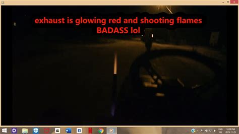 Franken Mower Shoots Flames Glowing Red Exhaust Youtube