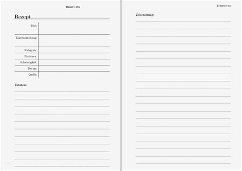 10 rezeptkarten im aktuellen nordischen design zum kostenlosen download. Rezeptbuch Vorlage Word Neu Pin Das Deckblatt Word ...