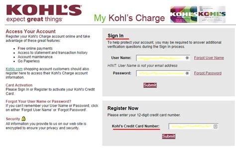 You can also pay your bill in the store. Pay your Kohls Charge Online - MyCheckWeb.Com