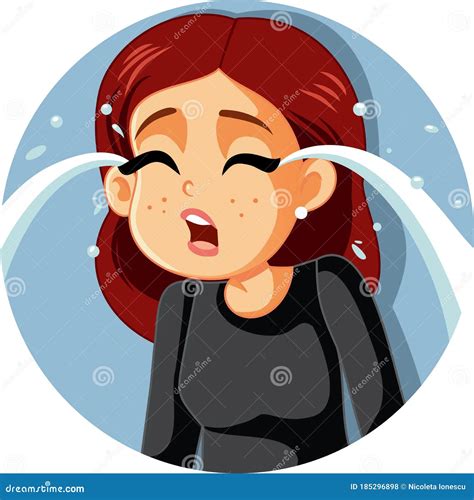 crying queen esther purim story cartoon vector 136702001
